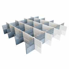 Delningselement purvario för lådor 8-pack