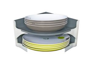 Ekkoo Tallrikshållare