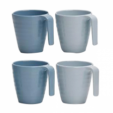 Mugg Shades of Blue 4-pack Flamefield