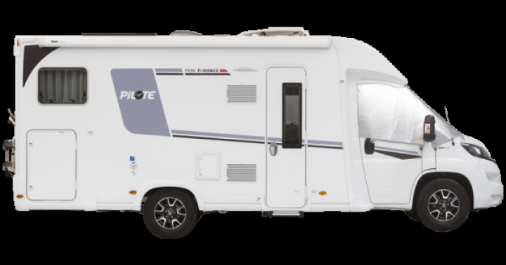 Ford Transit 2024- Isolertäcke Four Seasons i gruppen Vinter & Isolering / Termomattor utvändig / Alkov / Halvintegrerade Husbilar hos Camping 4U (9949204)