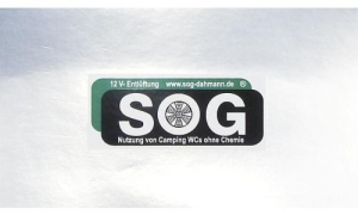Klistermärke SOG - Thetford C400 i gruppen Husbil & Husvagn / Toalett & sanitet / SOG-System hos Camping 4U (9976555)