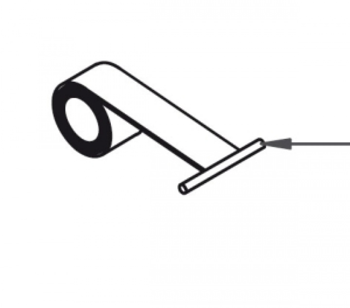 Ersättningsband Thule Lift Nr 9 i gruppen Chassi / Cykelställ / Reservdelar Thule cykelställ / Thule Lift hos Camping 4U (9990675)