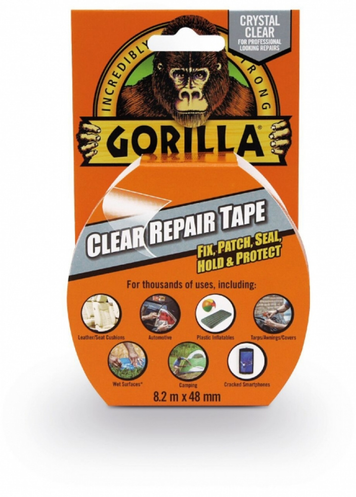 Gorilla Tape Clear Repair i gruppen Chassi / Tvätt & underhåll / Underhåll hos Camping 4U (08-9030-728)