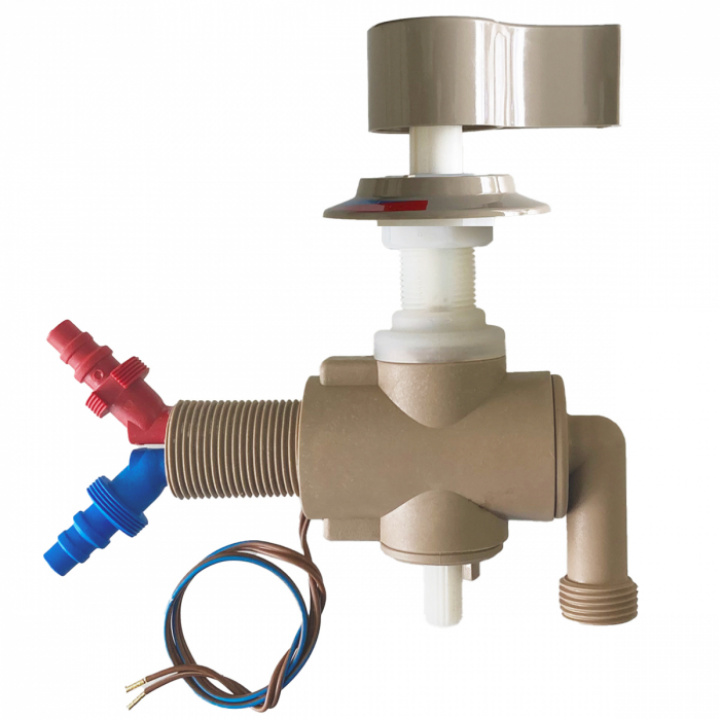 Blandare ø20mm beige Mono-Mix i gruppen Husbil & Husvagn / Vatten & VVS / Blandare och kranar / Hålmått 18-27 mm hos Camping 4U (110715)