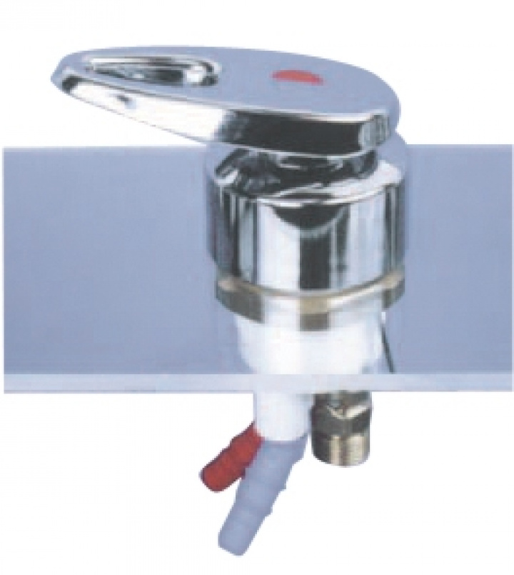 Blandare ø39mm krom Keramik Twist Ut i gruppen Husbil & Husvagn / Vatten & VVS / Dusch / Duschblandare hos Camping 4U (110748)