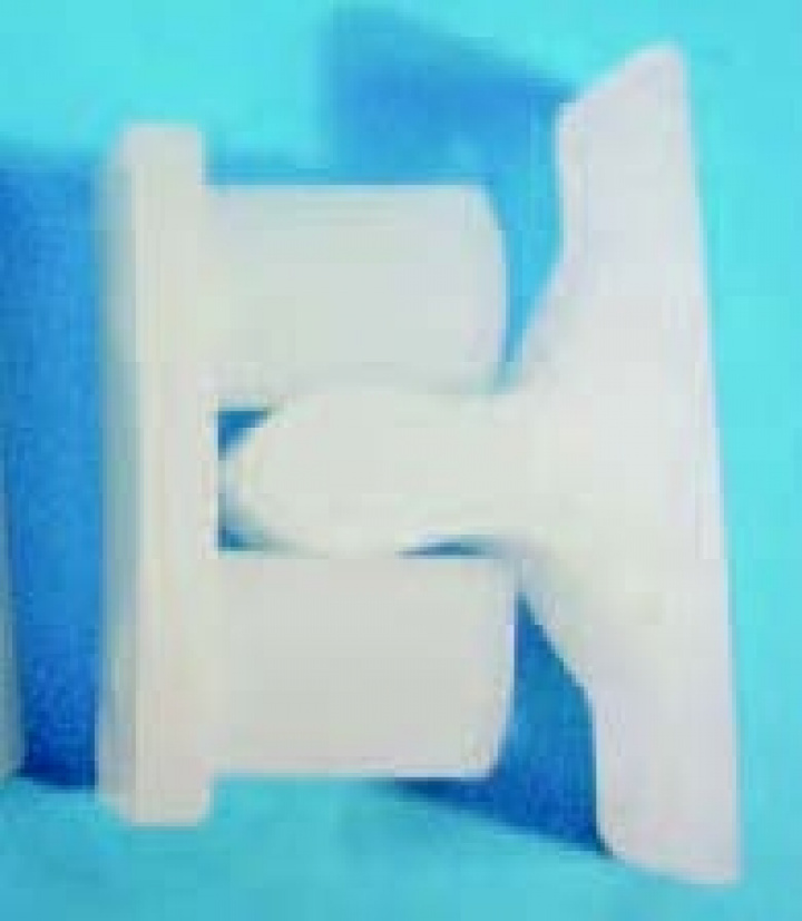 Snäppare Vit plast 2-pack i gruppen Husbil & Husvagn / Inredning / Beslag & Krokar hos Camping 4U (111627)