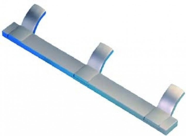 Klädkrok 3 krokar i gruppen Husbil & Husvagn / Inredning / Beslag & Krokar hos Camping 4U (111718)