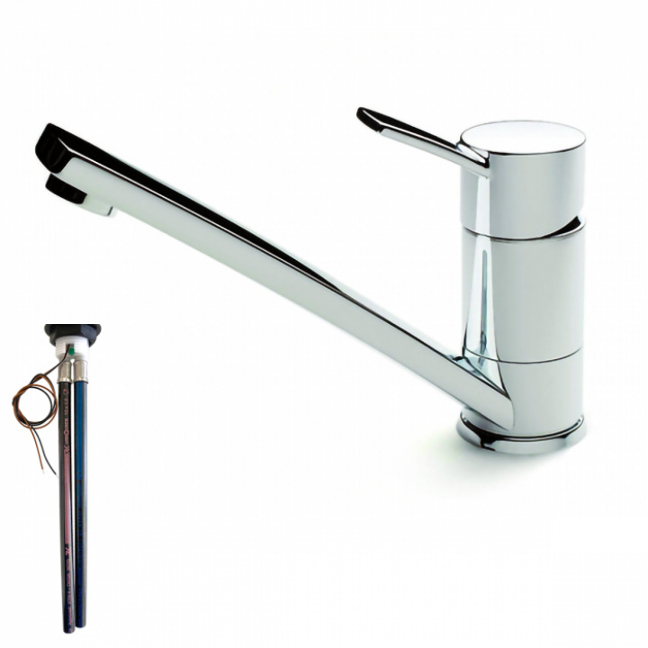 Blandare ø33mm Uniquickansl. Ceramic Concept E i gruppen Husbil & Husvagn / Vatten & VVS / Blandare och kranar / Hålmått 28-33 mm hos Camping 4U (111831)