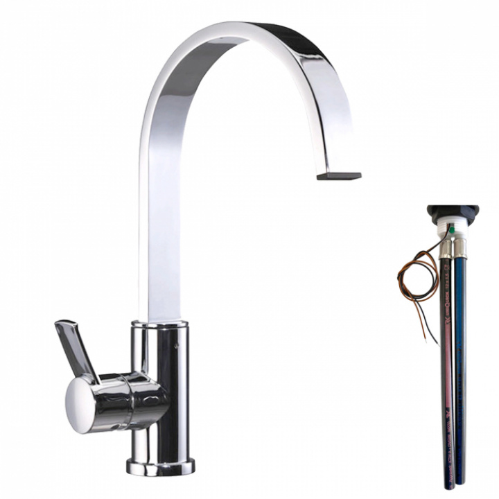 Blandare ø33mm Uniquickslang Ceramic Concept S90 i gruppen Husbil & Husvagn / Vatten & VVS / Blandare och kranar / Hålmått 28-33 mm hos Camping 4U (111833)