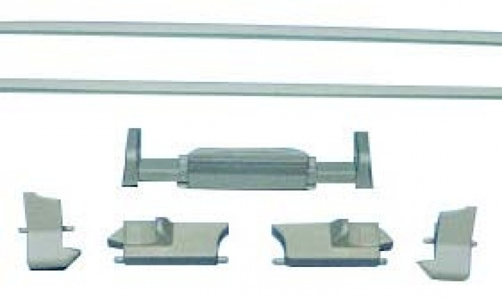 Låssats Seitz till Kombirollo Grå i gruppen Chassi / Fönster / Tillbehör Fönster hos Camping 4U (1120271097)