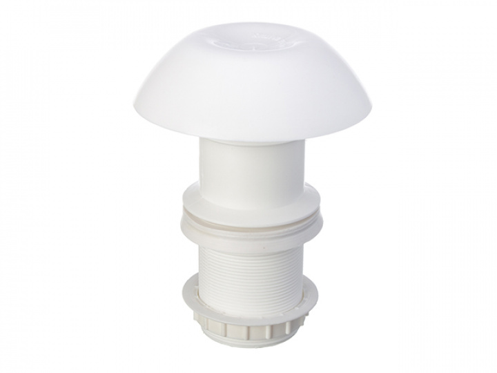 Takhatt ø60mm Vit i gruppen Husbil & Husvagn / AC & Ventilation / Ventiler hos Camping 4U (114404)