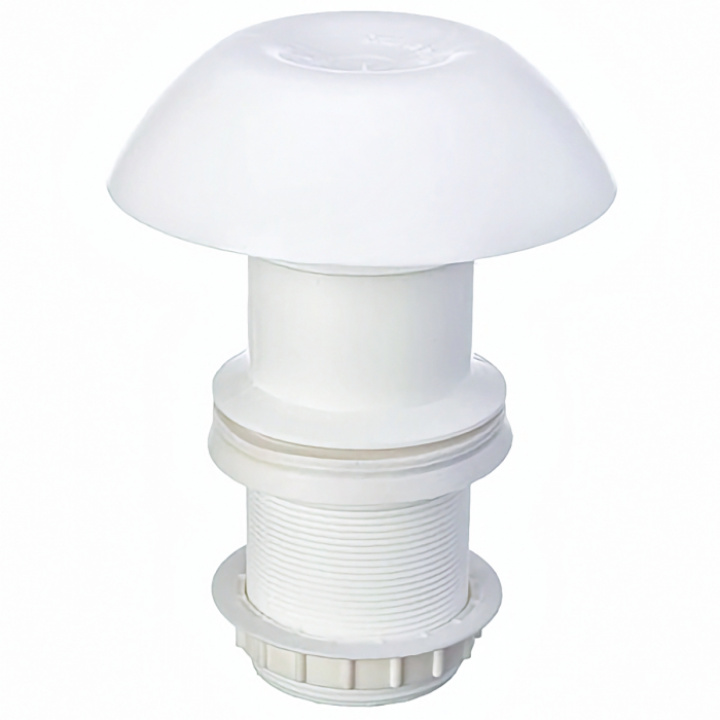 Takhatt ø60mm Vit i gruppen Husbil & Husvagn / AC & Ventilation / Ventiler hos Camping 4U (114404)