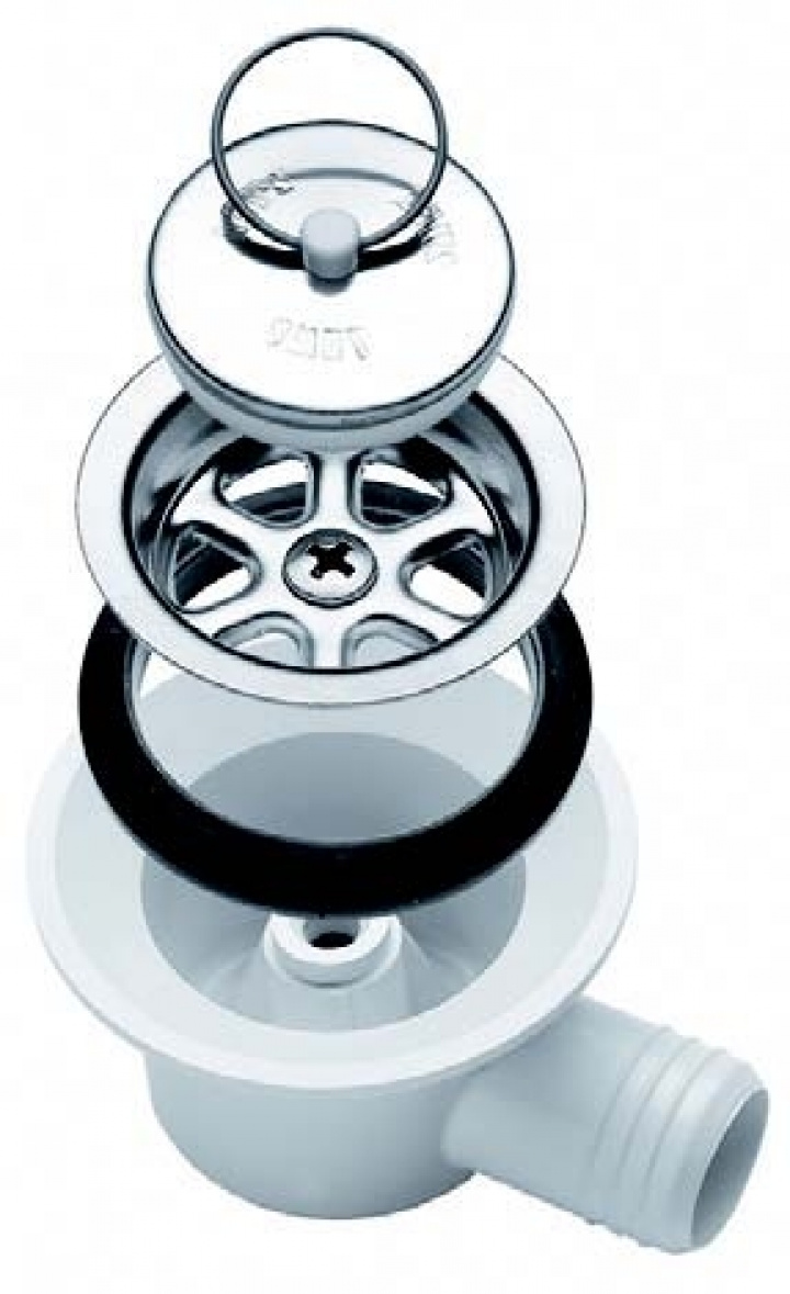 Avloppsbeslag till SMEV AC 540 vinklad 20 mm i gruppen Husbil & Husvagn / Vatten & VVS / Diskhoar hos Camping 4U (1155181)