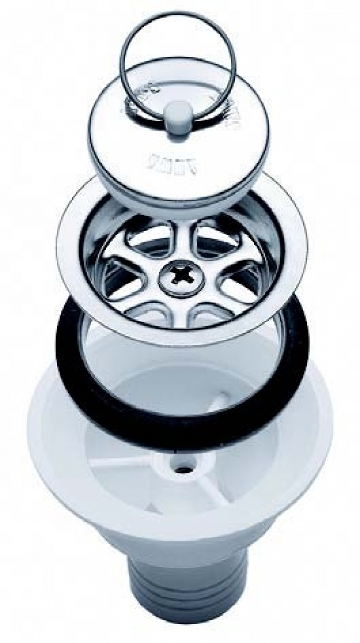 Avloppsbeslag till SMEV AC 545 rak 20 mm i gruppen Husbil & Husvagn / Vatten & VVS / Diskhoar hos Camping 4U (1155182)