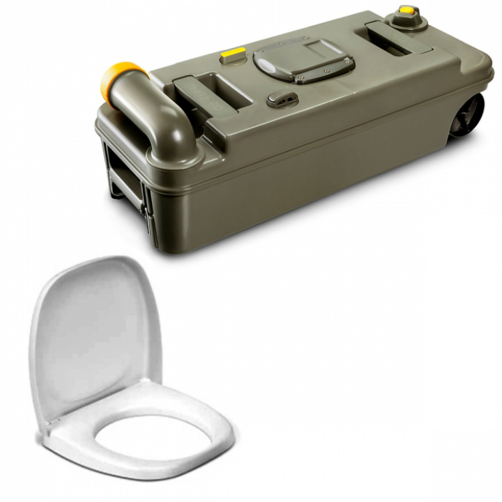 Fresh-Up Set C2, C3, C4 Höger inkl hjul/handtag i gruppen Husbil & Husvagn / Toalett & sanitet / Tillbehör Sanitet hos Camping 4U (11991458)