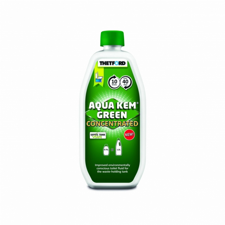 Aqua Kem Green 750ml. Toalettvätska Thetford i gruppen Husbil & Husvagn / Toalett & sanitet / Toakem hos Camping 4U (119967)