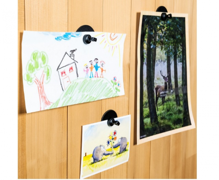 Magnetkrok Clever svart i gruppen Husbil & Husvagn / Inredning / Beslag & Krokar hos Camping 4U (12-2032-10)