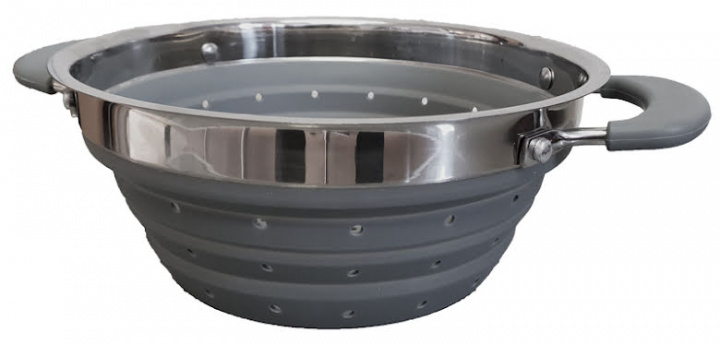 Durkslag vikbar med rostfri överdel i gruppen hos Camping 4U (12-6011-11G)