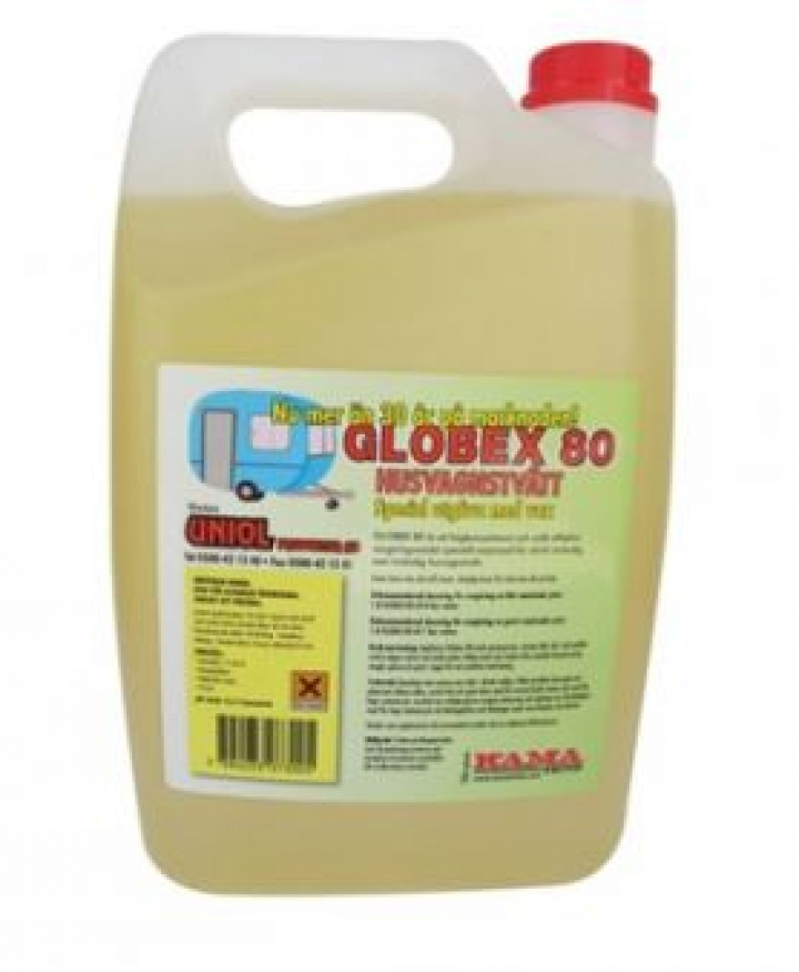 Husvagnstvättmedel 5L Globex 80 i gruppen Chassi / Tvätt & underhåll / Tvätt hos Camping 4U (14-1042-3)