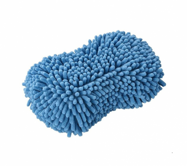 Tvättsvamp microfiber blå i gruppen Chassi / Tvätt & underhåll / Tvätt hos Camping 4U (150174)