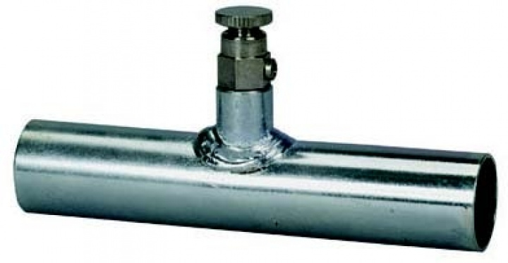 Skarvrör ø22mm med luftnippel i gruppen Husbil & Husvagn / Värme / Vatten / Monteringsdetaljer värmesystem hos Camping 4U (1511900125)