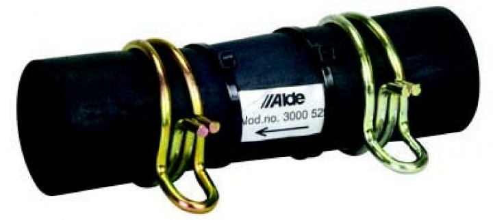 Gummiförbindning ø22mm med backventil i gruppen Husbil & Husvagn / Värme / Vatten / Monteringsdetaljer värmesystem hos Camping 4U (1513000529)