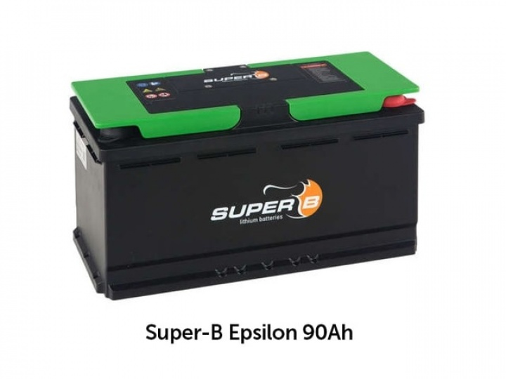 Litiumbatteri 90Ah, Epsilon Super B i gruppen Elektronik / Fritidsbatterier / Litiumbatteri hos Camping 4U (16-5013-90)