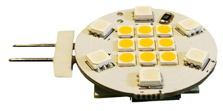 LED lampor med Bluetooth G4 flat 2-pack i gruppen Elektronik / Belysning / Brytare / Uttag / LED Belysning hos Camping 4U (17-5050-42)