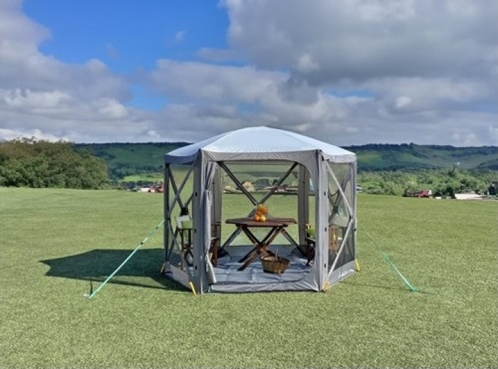 Pop up tält Inaca 2,9 m i gruppen Markiser & Förtält / Förtält / Fristående tält, Soltak, tillbehör m.m. / Pop up/HUB/ Förrådstält hos Camping 4U (18-1073-43)