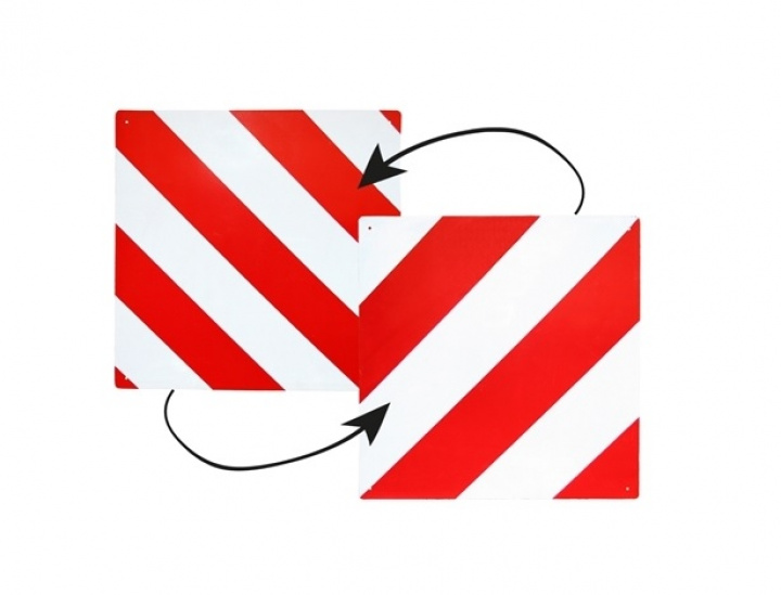 Reflexskylt för Spanien & Italien i gruppen Chassi / Cykelställ / Tillbehör Fiamma cykelställ hos Camping 4U (2001107)