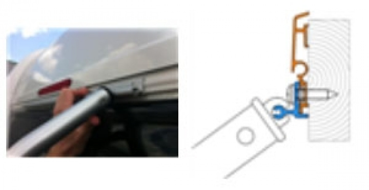 Monteringsskena Thule Sport G2 W 150 i gruppen Chassi / Cykelställ / Tillbehör Thule cykelställ hos Camping 4U (200193)