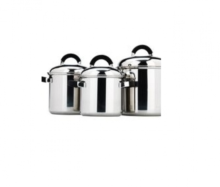 Kastrullset 3 kastruller, WeCamp i gruppen Hushåll / Husgeråd / Kastruller & Pannor hos Camping 4U (2009752)