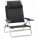 Strandstol Beach Chair Svart Isabella