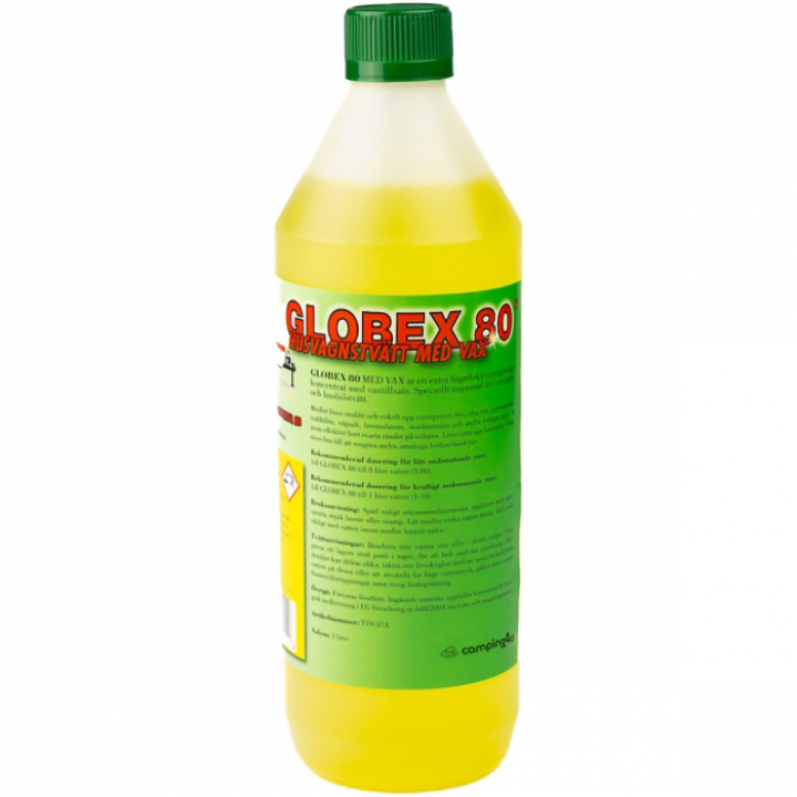 Globex 80 Tvättmedel med vax för fordon i gruppen Chassi / Tvätt & underhåll / Tvätt hos Camping 4U (2019371)