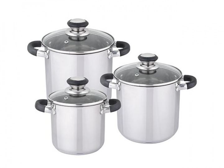 Kastrullset 3 Delar Smart Living i gruppen Hushåll / Husgeråd / Kastruller & Pannor hos Camping 4U (2019)