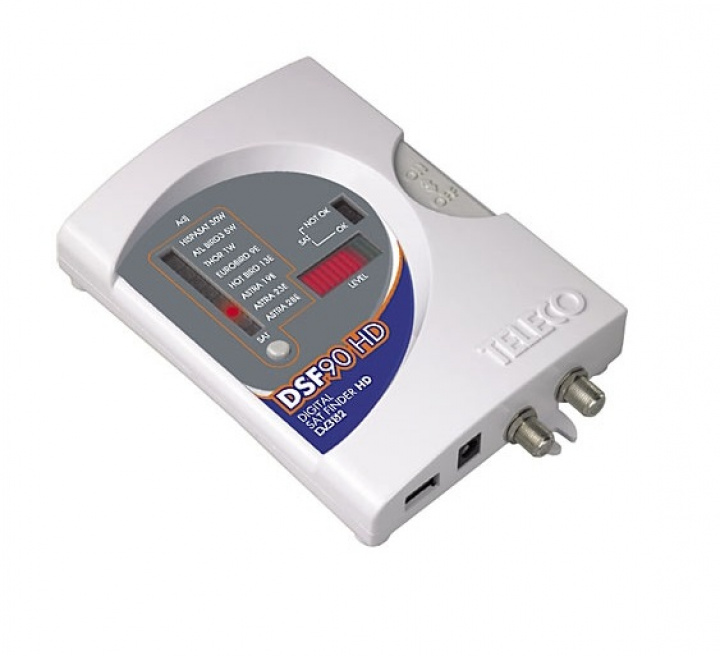 Satelitsökare Teleco DSF 90 HD i gruppen Elektronik / Multimedia / TV-antenn och Parabol hos Camping 4U (2055591)