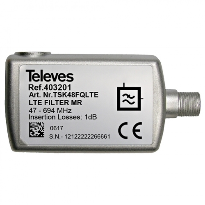 TELEVES LTE-FILTER i gruppen Elektronik / Multimedia / TV-antenn och Parabol hos Camping 4U (205592)