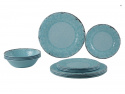 Servis 12 delar Stone line turkos, Gimex