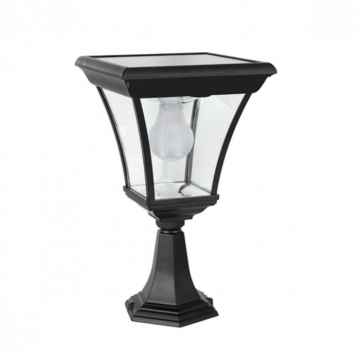 Lykta med solcell Solar i gruppen Elektronik / Belysning / Brytare / Uttag / Lyktor & bordslampor hos Camping 4U (224065)