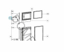 Dörr komplett del 59A Dometic