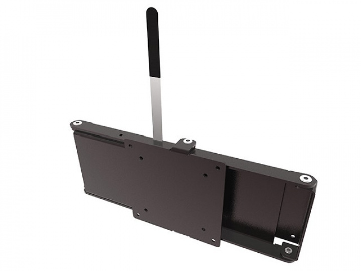 Väggfäste låsbart Svart LTC