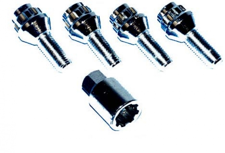 Fälglås med gänga i gruppen Chassi / Fälgar hos Camping 4U (31602)