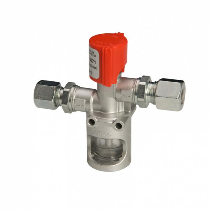 Läckagetestare Ø 10 mm in och Ø 10 mm ut i gruppen Husbil & Husvagn / Gasol / Gasol Övrigt hos Camping 4U (4071808)