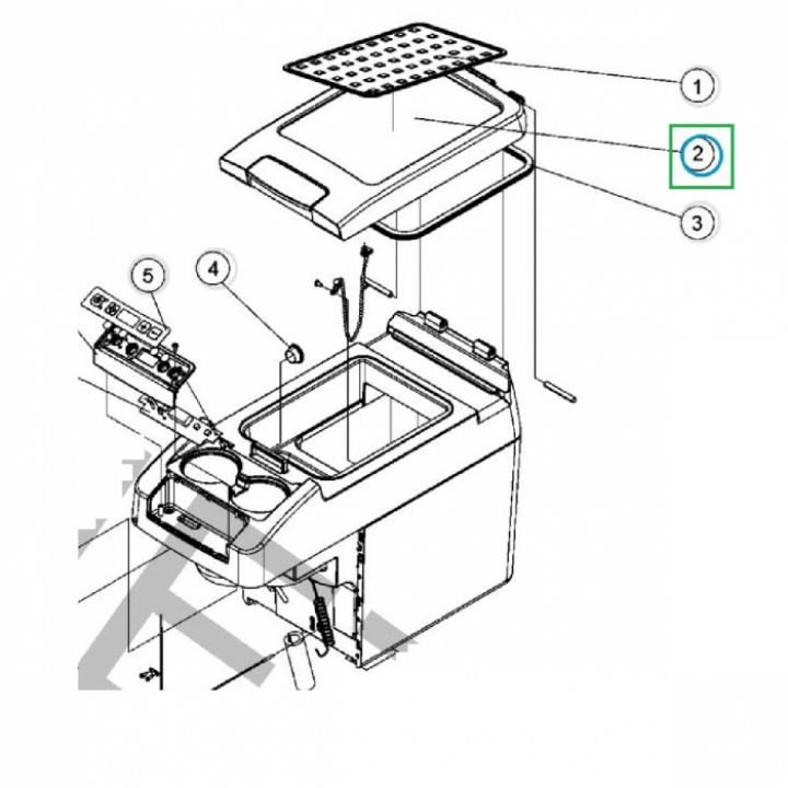 Lock till CF11 Dometic (kåpa) i gruppen Husbil & Husvagn / Kylbox / Tillbehör Kylboxar hos Camping 4U (4451064181)