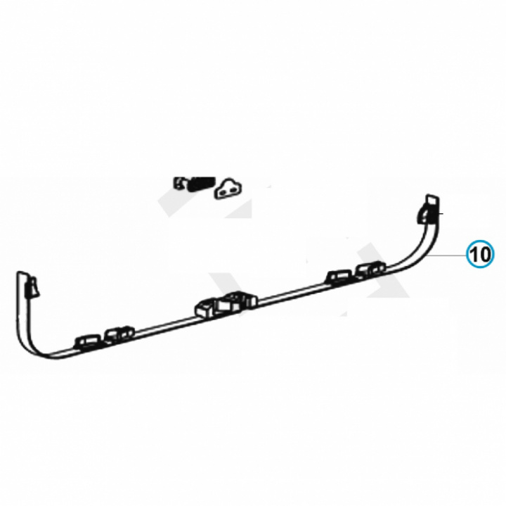 Sliding belt Dometic Seitz S7Z i gruppen Chassi / Fönster / Tillbehör Fönster hos Camping 4U (4460001106)