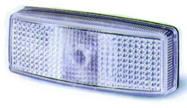 Positionsljus Vit 110x37x25mm i gruppen Chassi / Släpvagnsbelysning hos Camping 4U (50423)