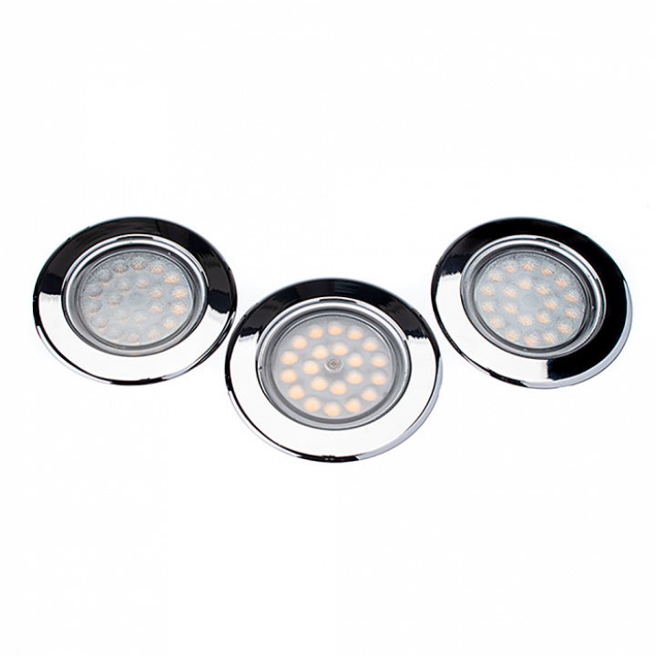 Spotlight Frilight Vega 75 - 3-Pack i gruppen Elektronik / Belysning / Brytare / Uttag / Belysning hos Camping 4U (505172)