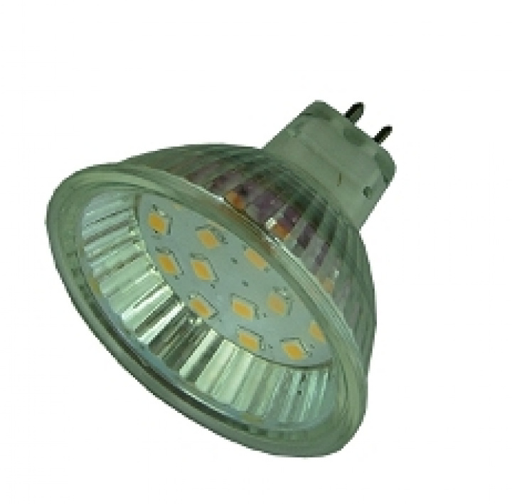 LEDlampa 2,2W MR16 GU5,3 i gruppen Elektronik / Belysning / Brytare / Uttag / LED Lampor hos Camping 4U (5086312)