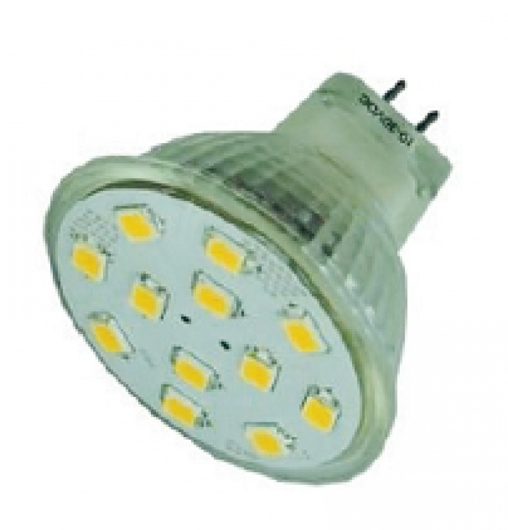 12 LED MR 11. 2,1 W i gruppen Elektronik / Belysning / Brytare / Uttag / LED Lampor hos Camping 4U (5086314)