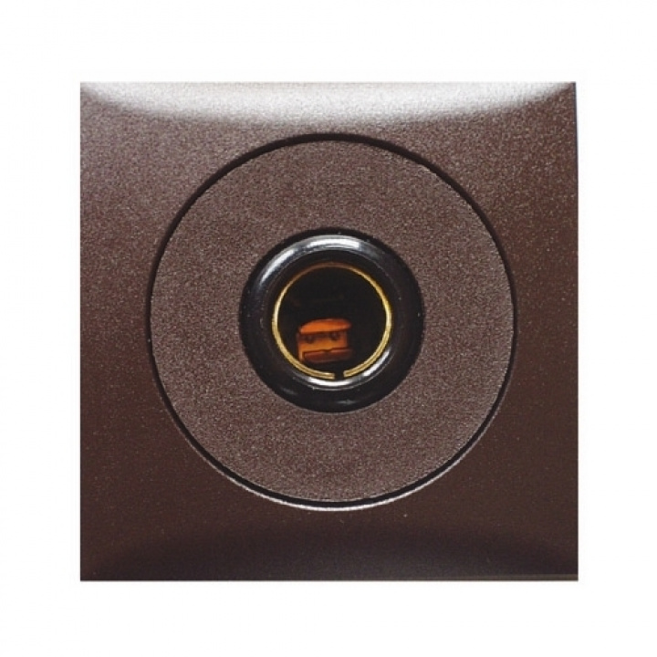 Uttag 12V Brun i gruppen Elektronik / Belysning / Brytare / Uttag / Strömbrytare / Uttag hos Camping 4U (509852)